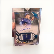 2025 Topps Transcendent  - Rookie Auto GW Patch Shota Imanaga 4/10 (AU, MEM, RC)