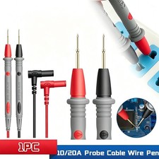 Multimeter Test Leads for Meter Electrical Alligator Clip Probes 1000V 20A