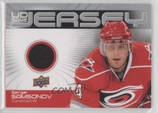 2010-11 Upper Deck UD Game Jersey Series 1 Sergei Samsonov #GJ-SV 2d8