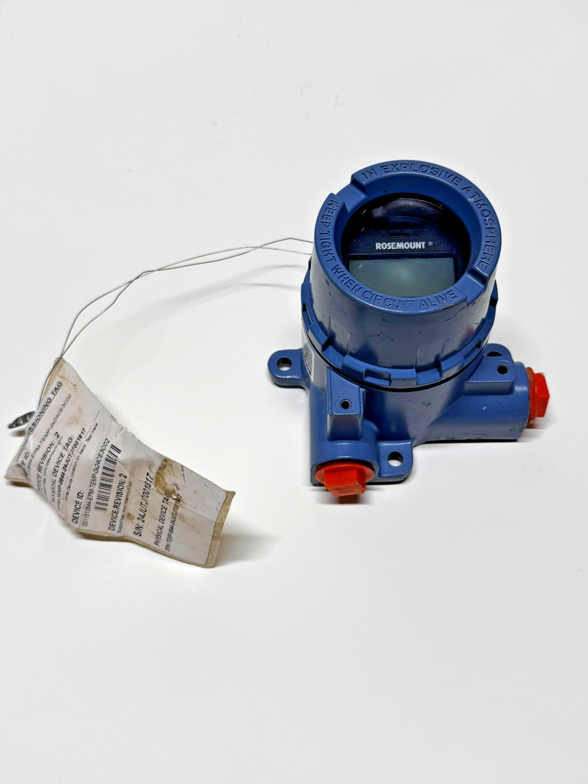 Rosemount 644HFK5J6M5Q4 Temperature Transmitter Pt100 4-Wire 0-85°C