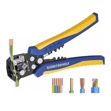 Haisstronica Self-Adjusting Wire Stripper, 3 in 1 Stripper/Cutter/Crimping Heavy