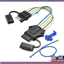 7.87 4 Pin To 5 Pin Flat Trailer Wire Adapter Boat Surge Brakes 7.87 4 Pin To 5 Pin Flat Trailer Wire Adapter Boat Surge Brakes