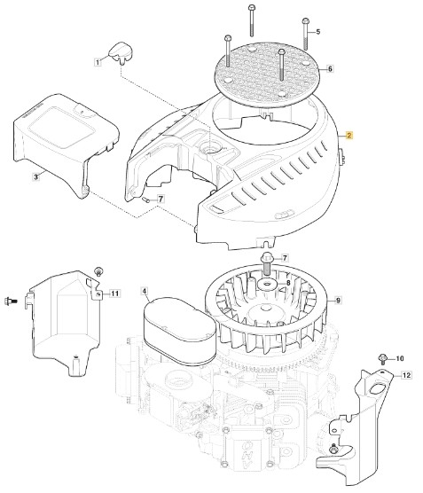 Berichterstattung Motor Original Stiga Motor Drei 635V AufsitzmäHer 118551637/0-image