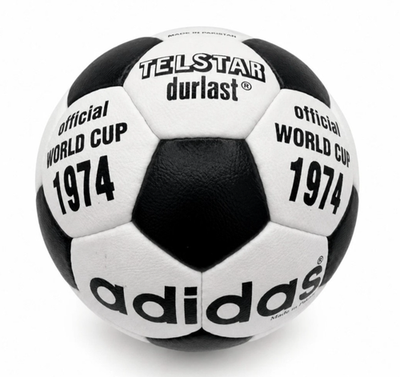 Adidas Telstar Durlast Football Fifa World Cup 1974 Germany Soccer