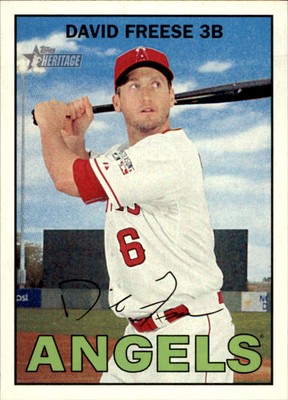 2016 Topps Heritage #28 David Freese