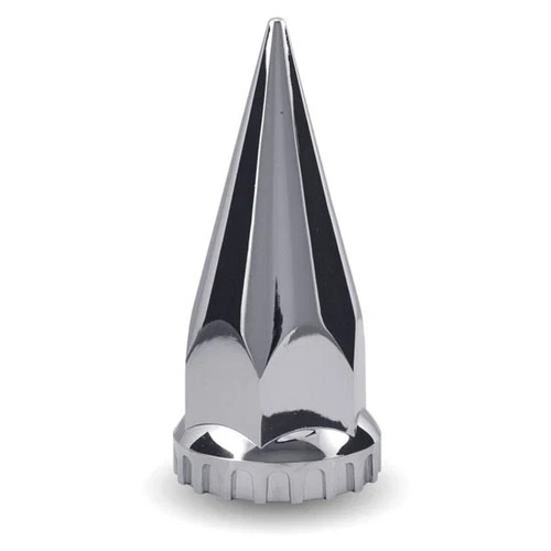 🔥33MM X 5 Inch Chrome Spike Thread-On Nut Cover🔥