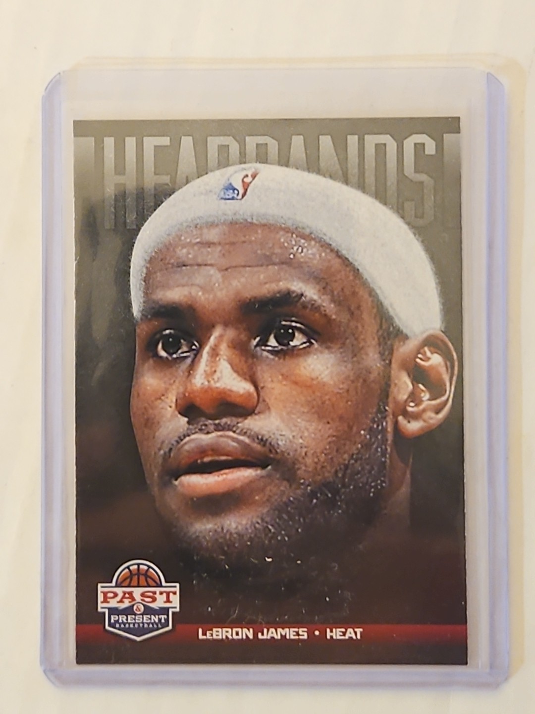 2012-13 Panini Past & Present - Headbands LeBron James #12 A
