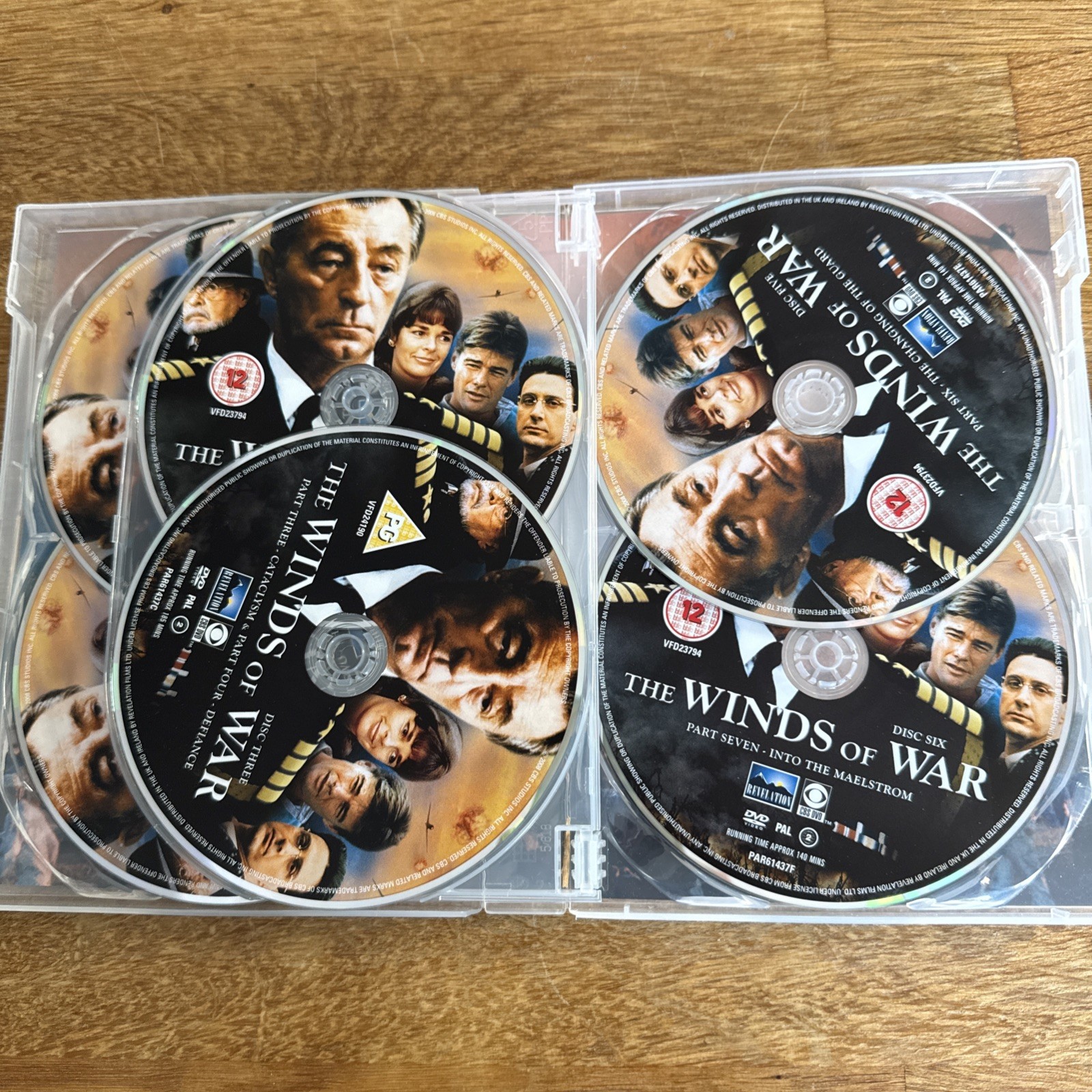 The Winds of War Robert Mitchum Collector's Edition 6 X DVD Boxset image 4