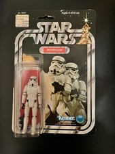 Vintage 1977 Kenner Star Wars STORMTROOPER 12 Back Cardback   Complete Figure