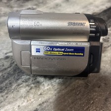 SONY HANDYCAM DCR-DVD650 CAMCORDER UNTESTED W/BATTERY