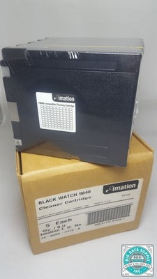 New Imation Black Watch 90676 0.5'' Cleaning Tape Cartridge for 9840 Drive (1 PC)