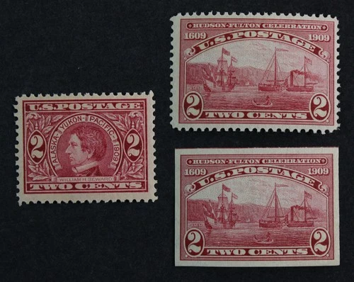 CKStamps: US Stamps Collection Scott#370 2c Mint NH OG #372 373 Mint LH OG