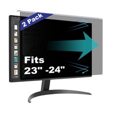 2 Pack Computer Privacy Screen Shield Compatible for 23.6/23.8/24 Inch 16:9 ...