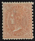 1881 NSW Australia 1d Salmon DeLaRue stamp P13X10 Mint cat  £38.00.