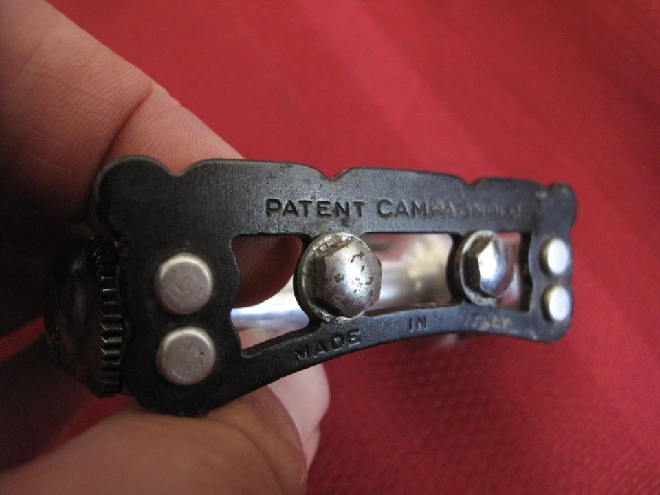 Pedales de bicicleta de carreras Campagnolo Pista Record Track de colección Foto 3 de 4