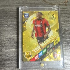 Panini Top Master Rafael Leao AUTOGRAPHED AC Milan FIFA 365 2024 Rare Card #300