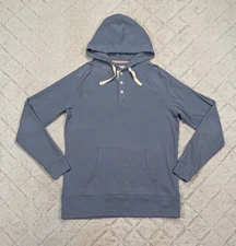 The Normal Brand Hoodie Sweatshirt Mens M Blue Puremeso Cotton Casual