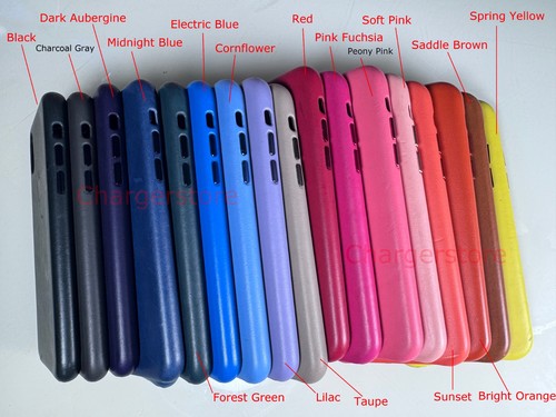 Original Genuine Authentic Apple Leather Case for iPhone Xs ( fit X as well )