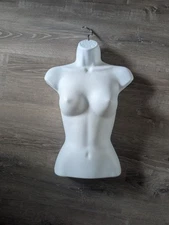 Female Torso Mannequin Form- White
