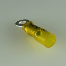 12-10 Ga. Heavy Duty Heat-Shrink Ring Terminals, 10 Stud - pack of 10