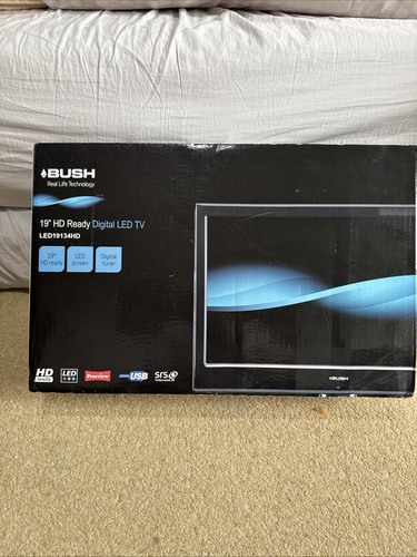 Bush 19-inch HD READY DIGITAL LED TV LED19134HD NEW UNOPEN