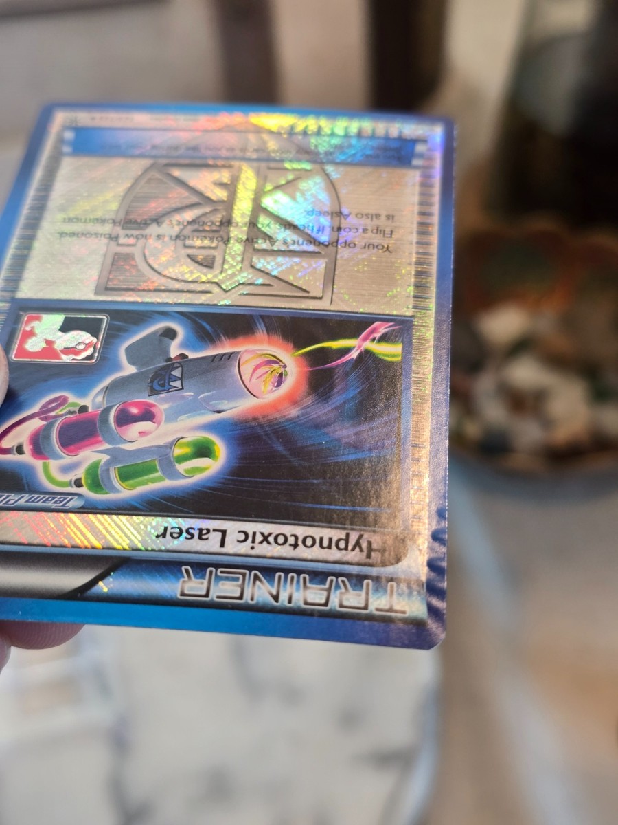 hypnotoxic laser pokemon card Hypnotoxic Laser (Team Plasma)) 2013 VG Rare