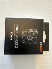 BE QUIET! Pure Wings 2 80mm PWM, BL037, Cooling Fan, Black