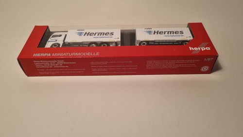 Herpa 317658 LKW MAN TGX GX HZG Hermes Europe Paketdienst unbespielt OVP S037-6 - Picture 4 of 6