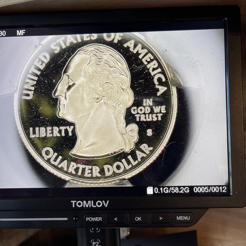 2007-S Wyoming Clad Proof Statehood Quarter PCGS PR69DCAM PCGS - Picture 10 of 12
