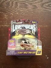 2026 Car Tuned Red Bottom Chase Lowriders Series 2 61 Chevy Impala Freeship