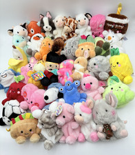 Aurora Palm Pals Lot HUGE Plush Bean Bag Chunky Shelf Sitter Halloween 38 PCS