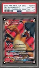 Pokemon Charizard GX Premium Coll. Black Star Full Art Promo SM60 PSA 8