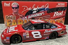 2000 Dale Earnhardt Jr. #8 Budweiser Rookie 1:24 Action NASCAR Diecast