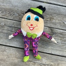 Vintage Merrythought Exclusive For Harrods Humpty Dumpty Plush Toy With Chime AF