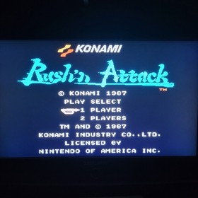 Rush'n Attack - Modulo Nintendo NES - USA