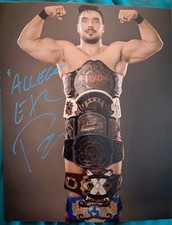 Ethan Page Autographed 8x10 Photo AEW WWE ROH TNA Impact Wrestling