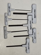 Craftsman 46298 Cushion Grip 7pc T-Handle Metric Hex Key Set USA Made