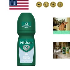 Men  s Antiperspirant Deodorant, Roll-On Applicator, Unscented, 48HR Sweat  O...