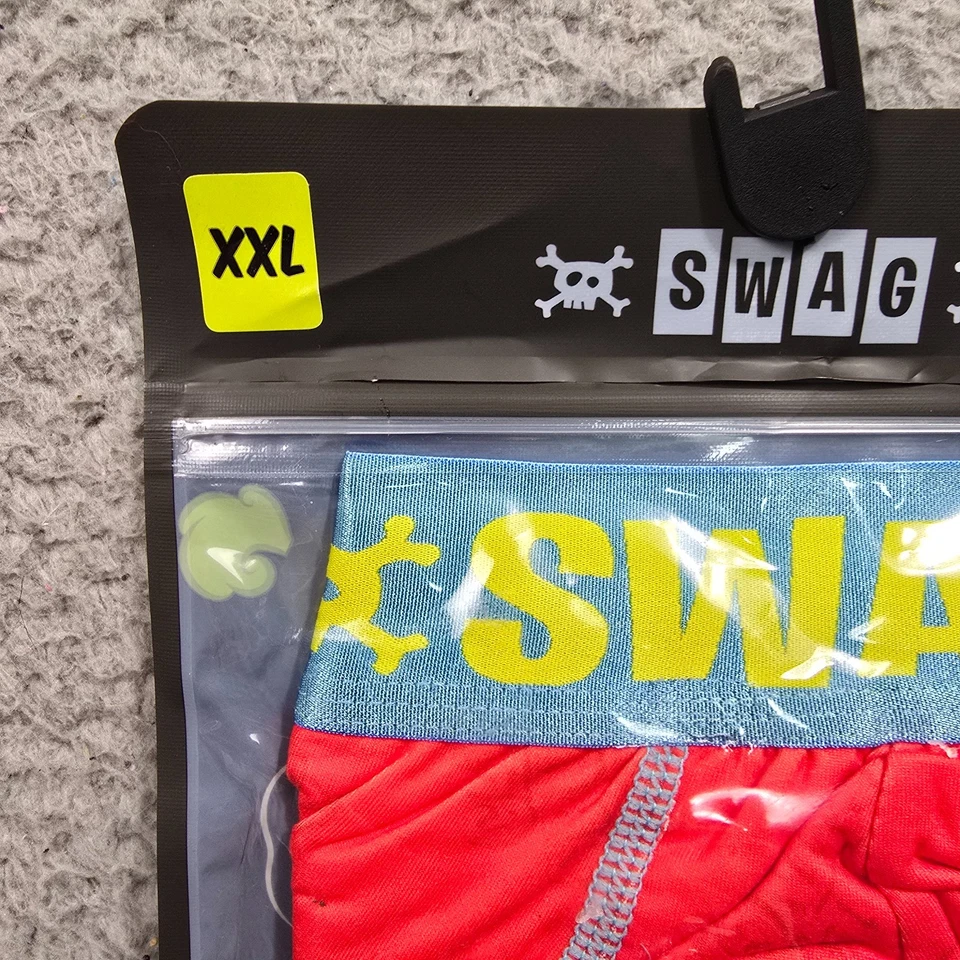 Calzoncillo boxer SWAG Cap n Crunch para hombre 2XL XXL rojo elástico ropa interior ligero nuevo con etiquetas B Foto 3 de 4