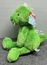 Kid Connection Green Dinosaur 12" Plush Stuffed Animal Super Soft with Tag