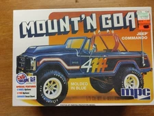MPC 887 "MOUNT'N GOAT" Jeep Commando Model Kit 1/25 Scale 4x4 Factory Sealed