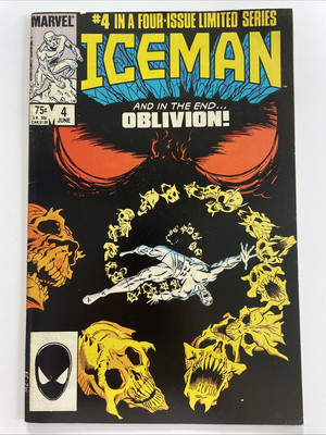 Iceman #4 - Part 4 Of Limited Series - June 1985 - Marvel Comics