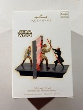 Hallmark Keepsake A Deadly Duel Star Wars The Phantom Menace 2009 NEW