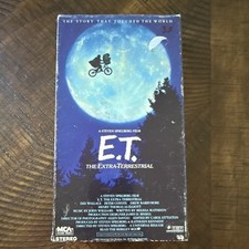 MCA Home Video E.T. the Extra-Terrestrial VHS NTSC PG FS CC Hi-Fi 1982