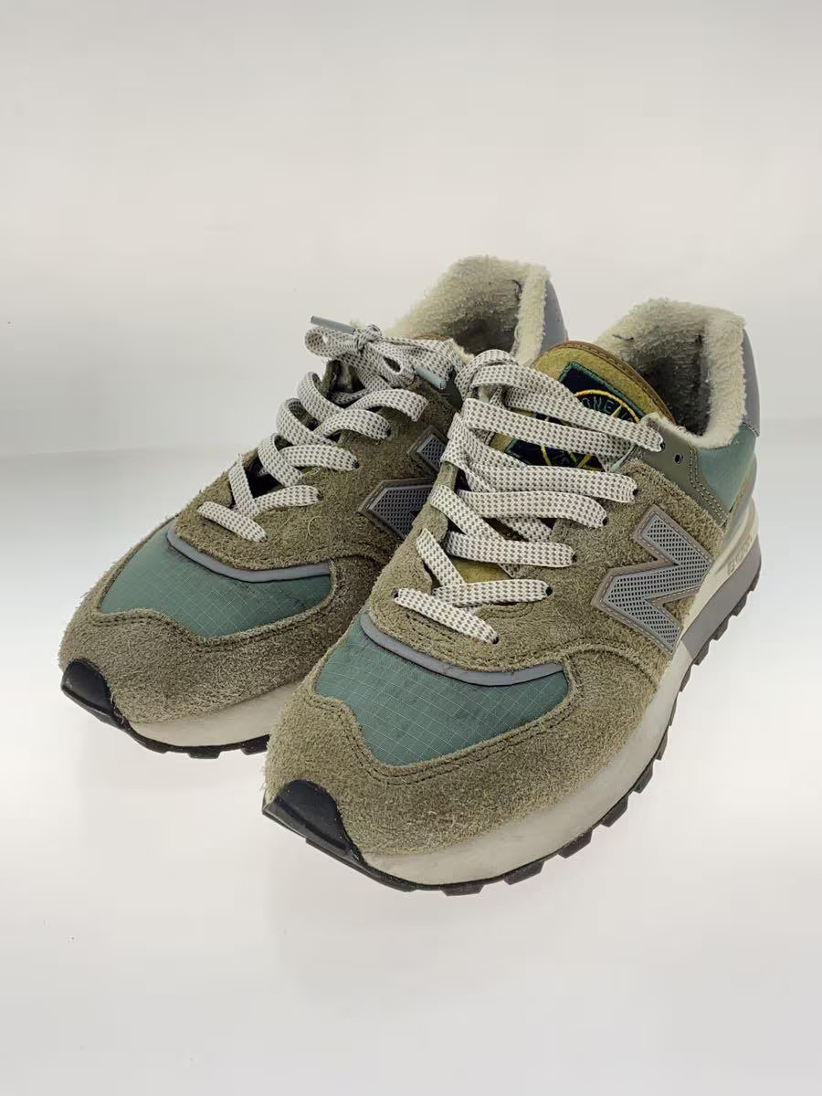 New Balance Stone Island Low Cut Sneakers 25.5Cm Khk U574Lgst LjV75 thumbnail 2