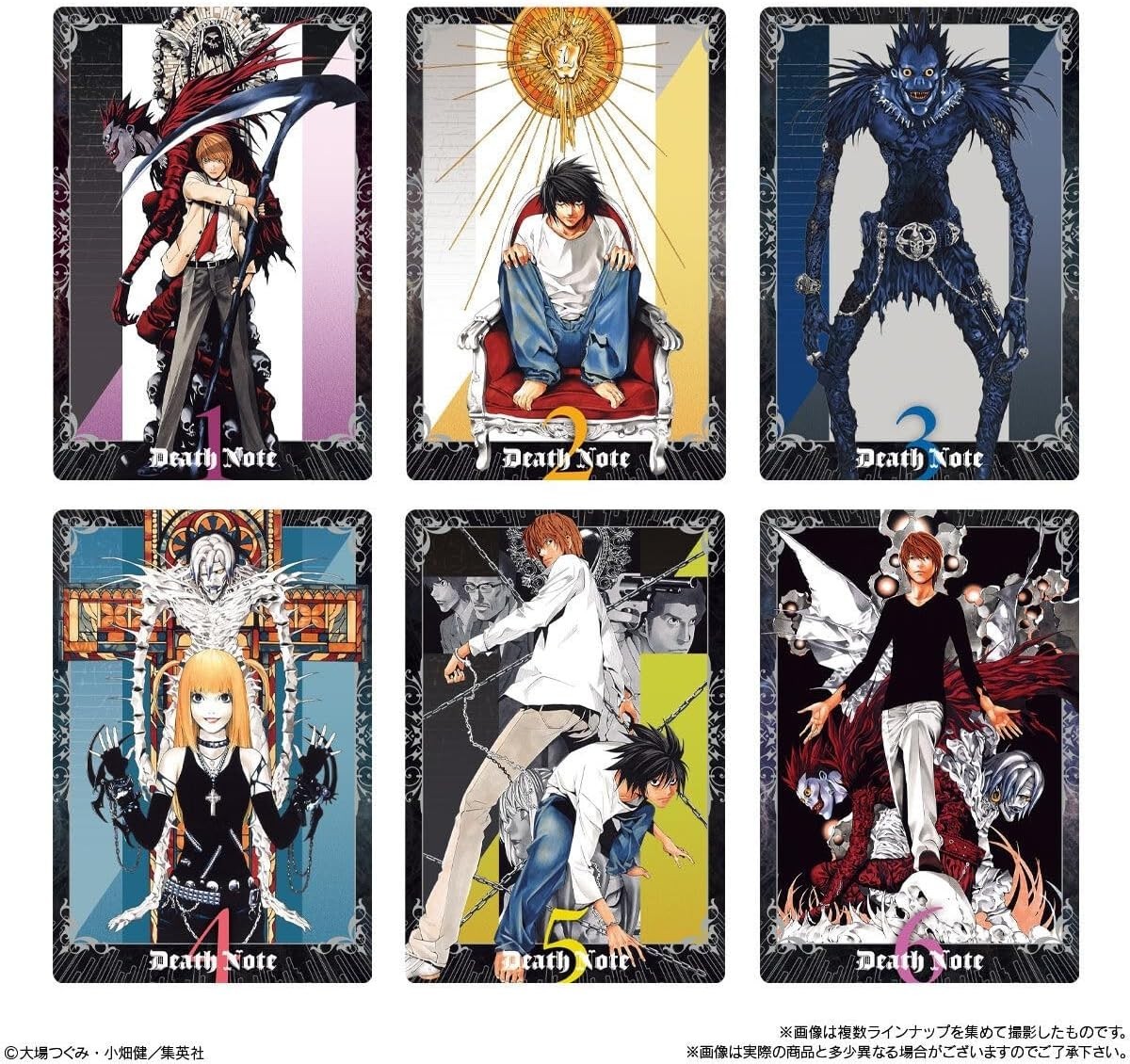 BANDAI DEATH NOTE Wafer Card Collection 20 Packs Box from Japan JP