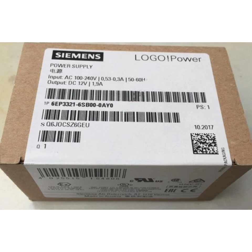 1PC SIEMENS LOGO! POWER 6EP3321-6SB00-0AY0 POWER SUPPLY -NEW - Image 2 of 3