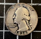 1936 Washington Silver Quarter KM# 164 90% Silver Pre-1965 US Coin Bullion