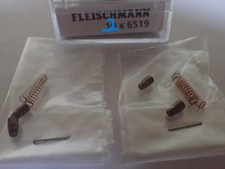 Fleischmann Kohle Ersatz Schleifkohlen und Federn  2x 6519 H0 OVP