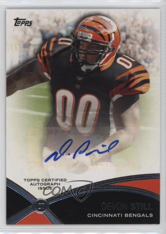 2012 Topps Prolific Playmakers Devon Still #PPA-DST Rookie Auto RC 4at